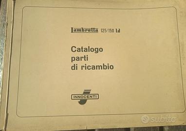 Catalogo ricambi Lambretta 1957