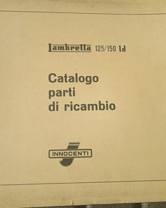 Catalogo ricambi Lambretta 1957