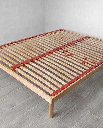 Rete a doghe Letto Mattimoniale 180x200 King Size