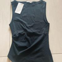 CANOTTA NERA DONNA TAGLIA L ZARA