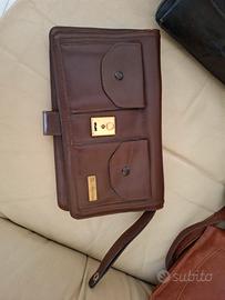 pochette pelle vintage 