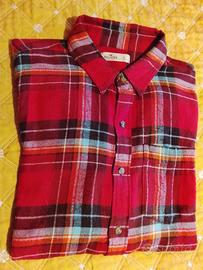 Hollister camicia flanella