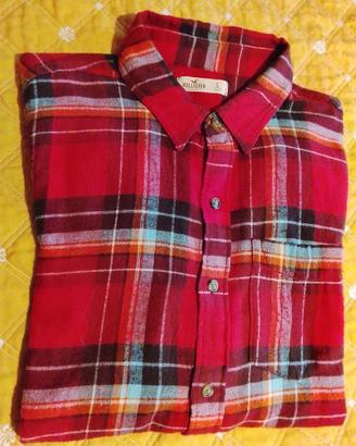 Hollister camicia flanella