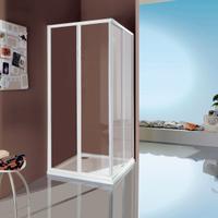 Doccia alluminio cristallo