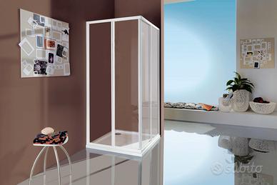 Doccia alluminio cristallo