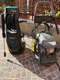 Idropulitrice elettrica e a motore