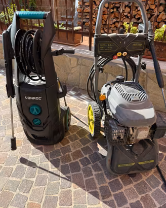 Idropulitrice elettrica e a motore