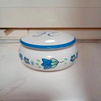 zuccheriera in ceramica dipinta a mano 