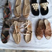 Lotto di scarpe estive misura 37 italiana 