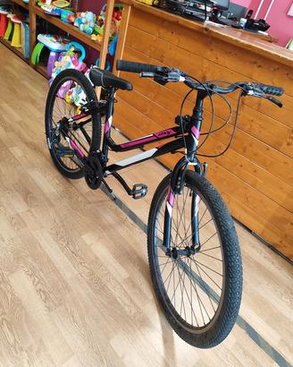 Bici da bimba/ragazza Lincy con cambio marce 26"