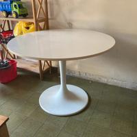 Tavolo ikea tondo bianco