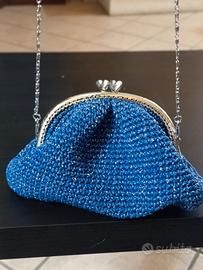 borsetta clutch piccola uncinetto 