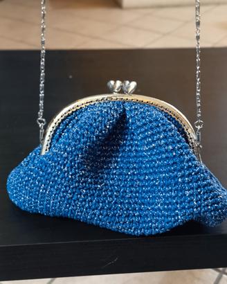 borsetta clutch piccola uncinetto 
