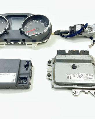 KIT CHIAVE NISSAN Qashqai 2° Serie 251120 (10>13)
