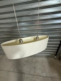 Lampada a sospensione ovale Egle