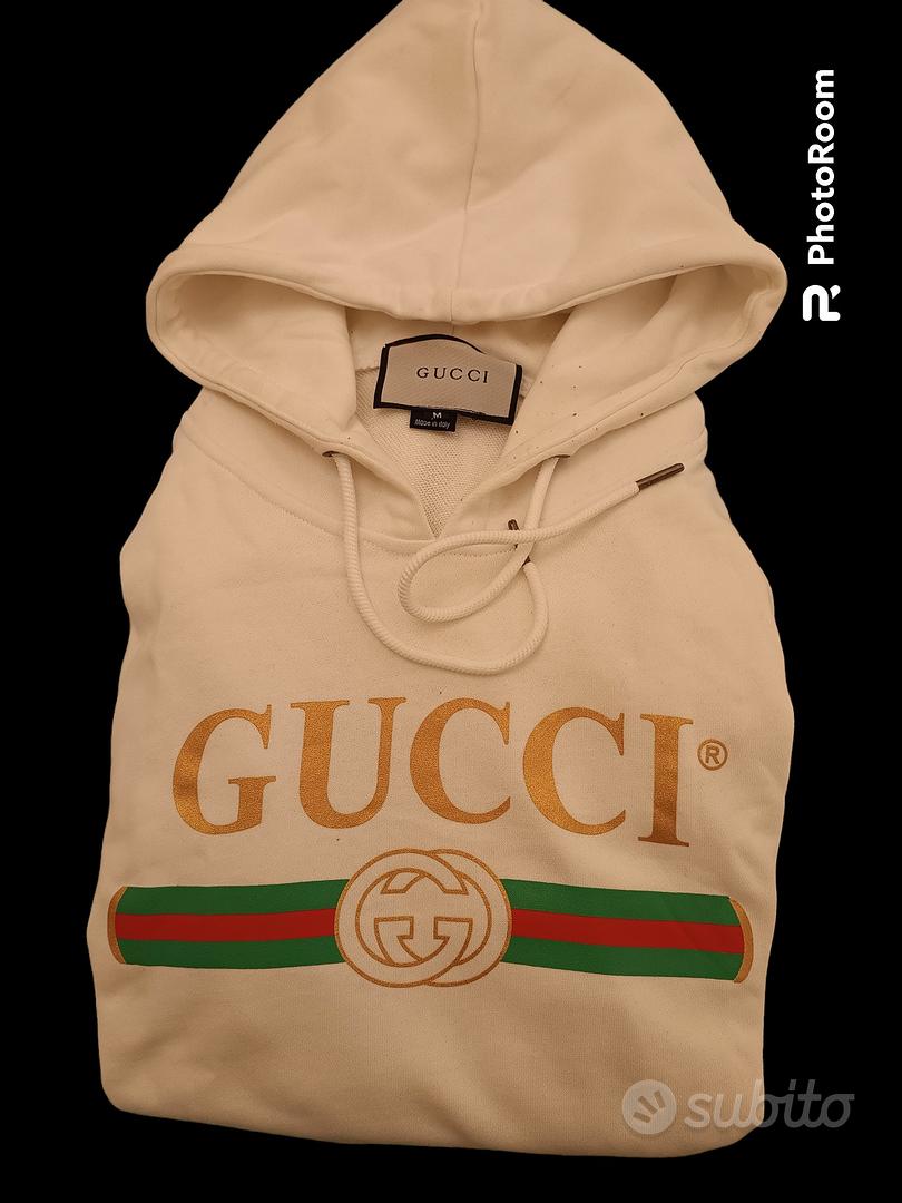 Felpa cheap bianca gucci