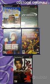 10 Videogiochi PS1 & PS2 originali