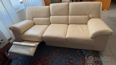 DIVANI IN PELLE COLOR PANNA – MADE IN ITALY