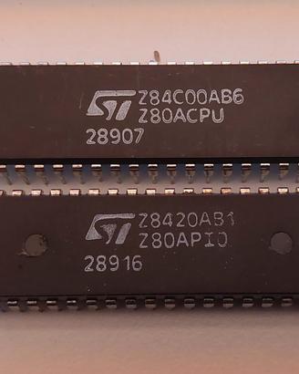 Integrato ST Z8400 Z84C00 (Zilog Z80)