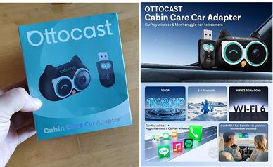 Ottocast cabin care CarPlay wireless HD -Sigillato