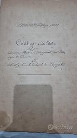 Costituzione di dote