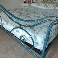 Letto matrimoniale ferro battuto