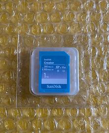 Sandisk creator sd 1tb uhs-2 u3 class10 v60