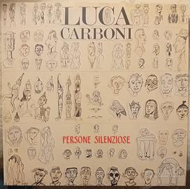 Luca Carboni Persone Silenziose LP Vinile 1989

