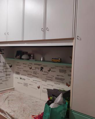 Armadio a ponte camera da letto 