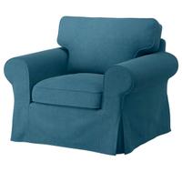 IKEA Fodera per poltrona EKTORP, Tallmyra blu