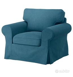 IKEA Fodera per poltrona EKTORP, Tallmyra blu