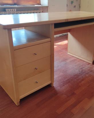 Scrivania  artigianale  legno