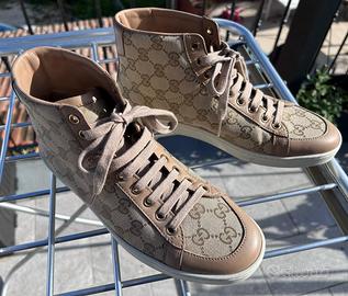 Gucci Sneakers Alte Canvas GG Orig. T.37,5 (38)