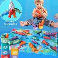 Gioco Montessori Pesca per Bambini da 1 anno Tessu