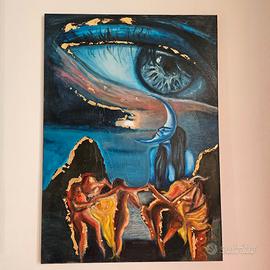 Dipinto ad olio, 50x 70 cm - artista emergente