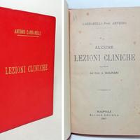 ALCUNE LEZIONI CLINICHE - CARDARELLI ANTONIO 1887