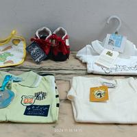 Abbigliamento e scarpine neonato. NUOVO!!!