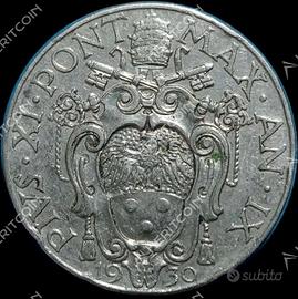 Moneta antica PIO XI PONT MAX 1930