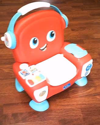 Poltroncina Baby Clementoni con luci e suoni