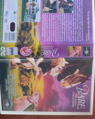 vhs originale babe maialino coraggioso 