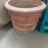 vaso terracotta Impruneta doppio