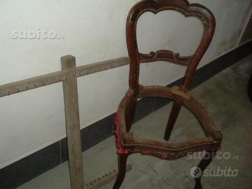 SEDIA e STENDIBIANCHERIA inizio 1900