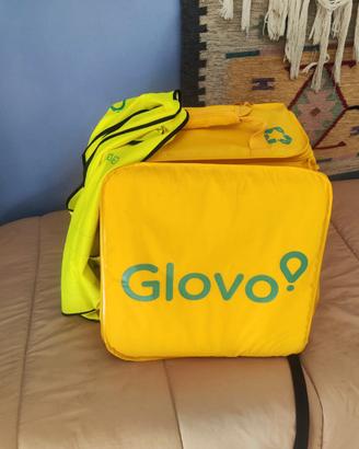 zaino glovo come nuovo