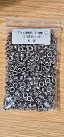 Occhielli 8mm 500 Pezzi 