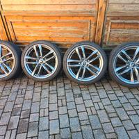 Cerchi in lega originali Audi con gomme al 85/90%