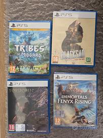 Lotto 4 Giochi PS5 - Forspoken - Blacksad