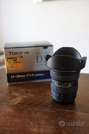 Tokina 11-20 f2.8 Canon EF come nuovo con scatola