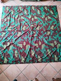 Telo poncho con mimetica double face ex esercito