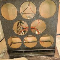 cassa per 8 subwoofer da 32 cm