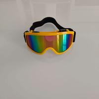 Maschera sci/snowboard Giallo Nuova